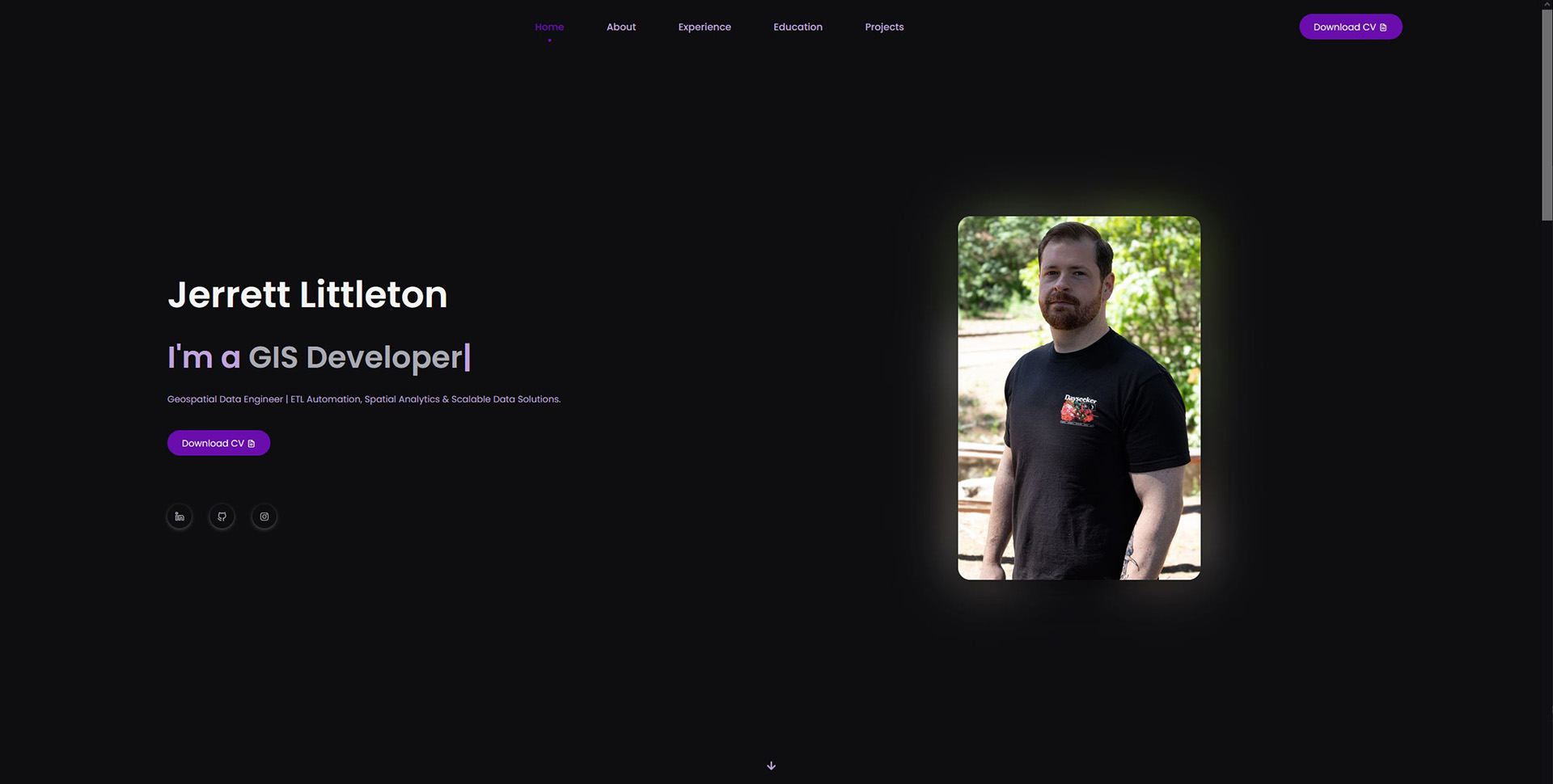Current Portfolio Project